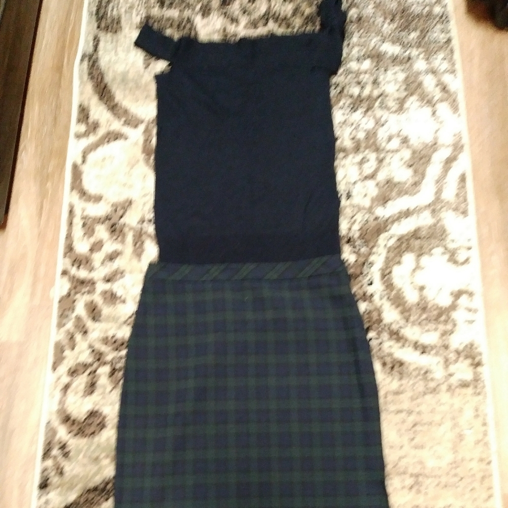 Banana Republic skirt and free blouse